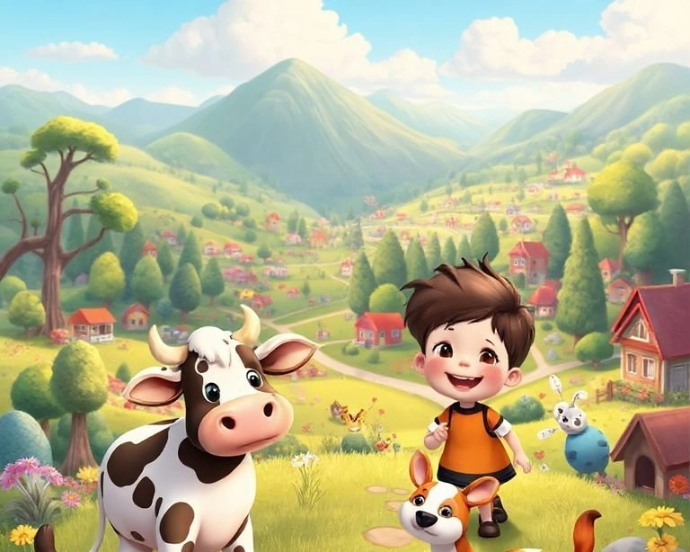 Kaybolan İnek Masalı Kaybolan İnek Masalı