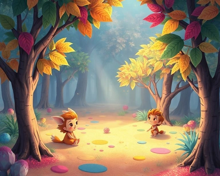 Kaybolan Rengarenk Kumaşlar Masalı Kaybolan Rengarenk Kumaşlar Masalı