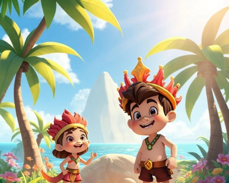 Kayıp Adadaki Sağlık Kahramanları Masalı Kayıp Adadaki Sağlık Kahramanları Masalı