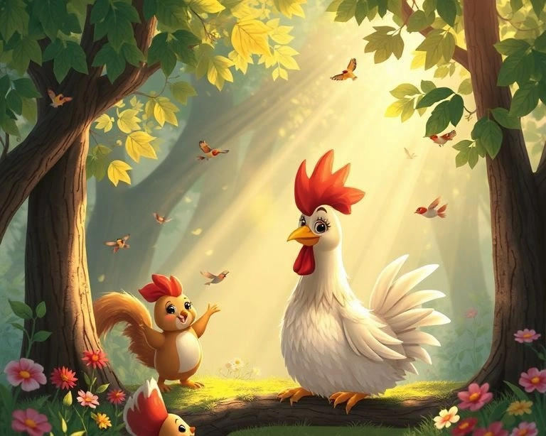 Kibar Tavuğun Sırrı Masalı