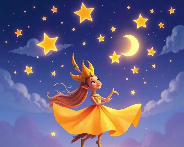 Kırlangıç'ın Yıldızlarla Dansı Masalı Kırlangıç'ın Yıldızlarla Dansı Masalı