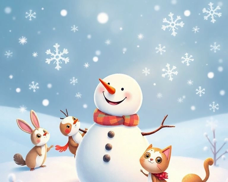 Kızak ve Kar Tanesinin Dansı