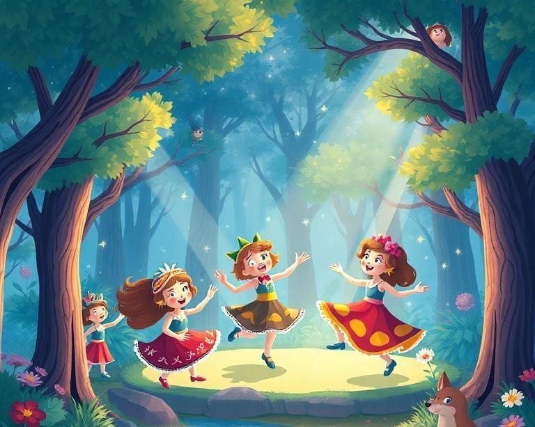 Komik Cadının Büyüsü: Kuklaların Dansı Masalı