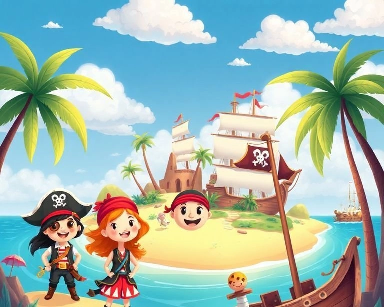 Korsanlarla Dolu Bir Gün Masalı Korsanlarla Dolu Bir Gün Masalı