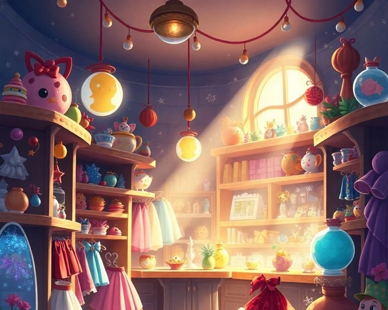 Kostümcünün Büyülü Dükkânı Masalı