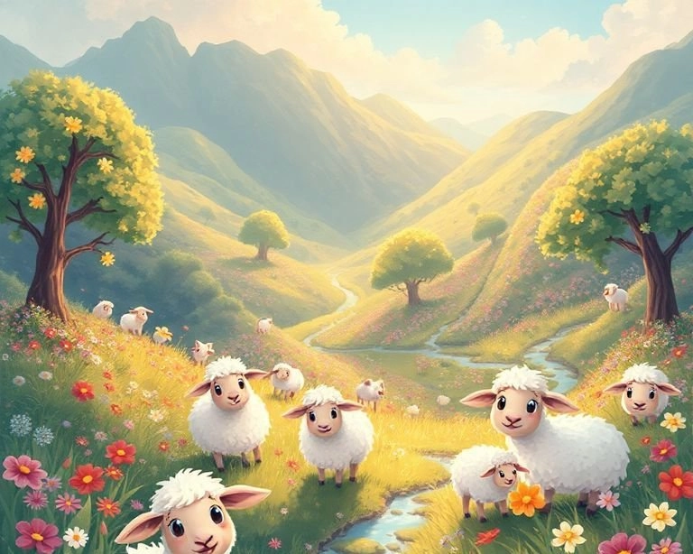 Koyunların Gizemli Yolculuğu Masalı
