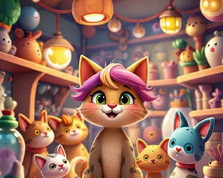 Kuaför Kediciğin Maceraları Masalı Kuaför Kediciğin Maceraları Masalı