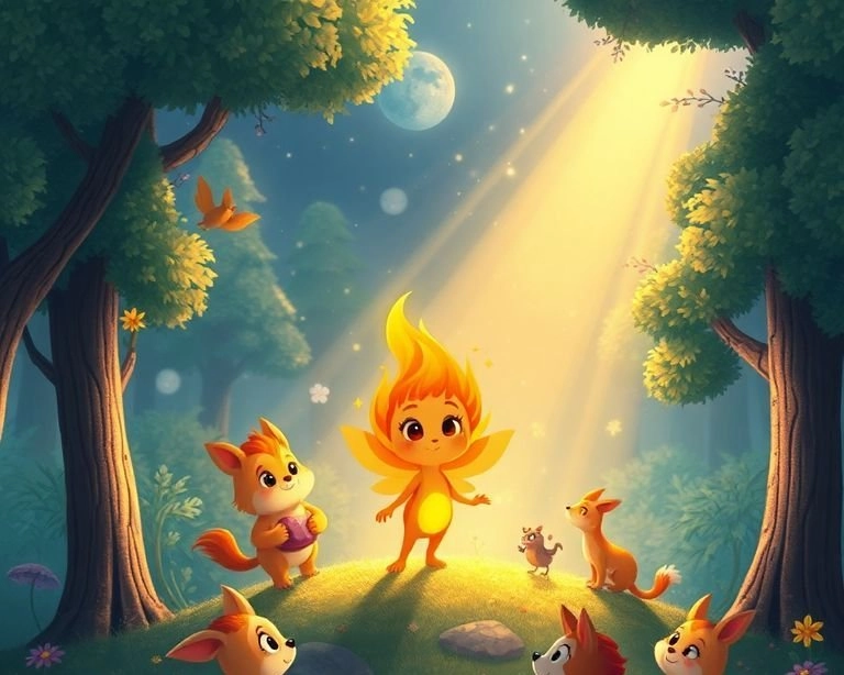 Küçük Alevin Serüveni Masalı Küçük Alevin Serüveni Masalı