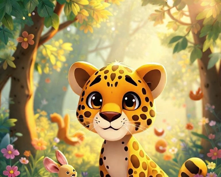 Leoparın Ormanın Koruyucusu Olması Masalı Leoparın Ormanın Koruyucusu Olması Masalı