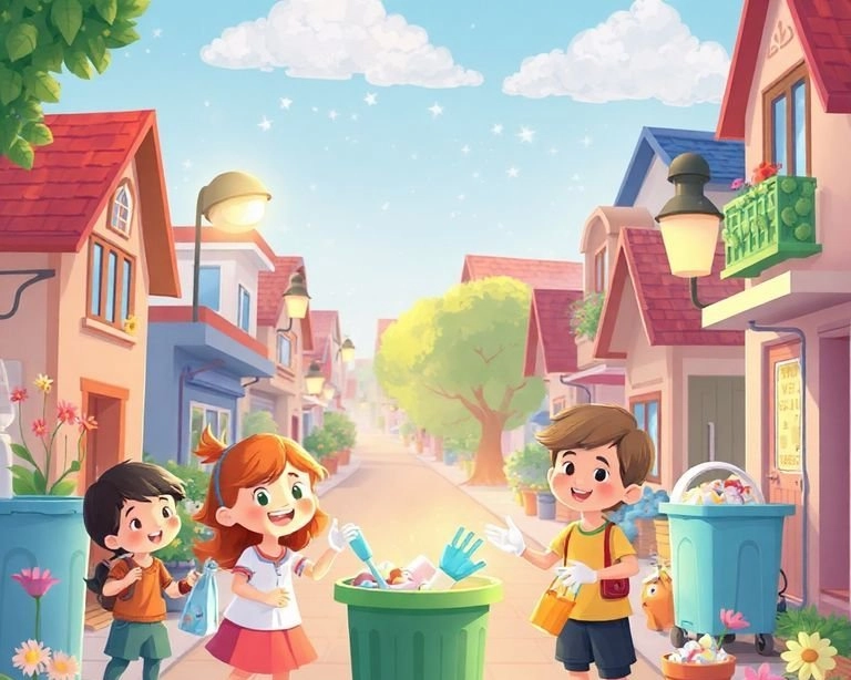 Mahalle Temizliği: Toplumsal Sorumluluk Masalı