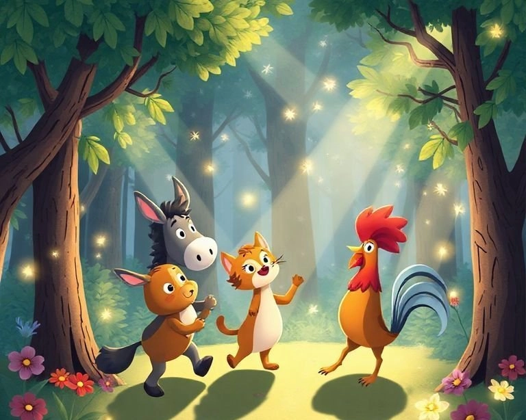 Masalın Ritmi: Bremen Mızıkacılarının Sıra Dışı Yolculuğu Masalı