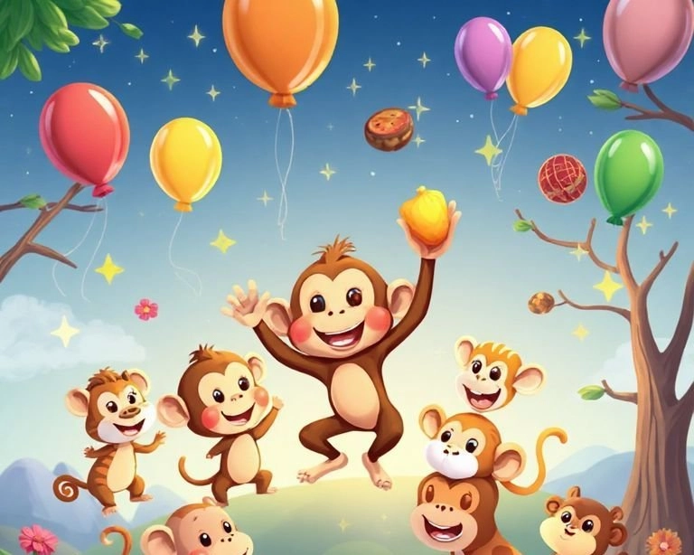 Maymunun Yaramazlık Maceraları Masalı