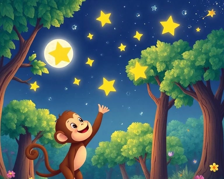 Maymunun Yıldızları Çalması Masalı