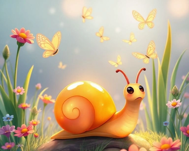 Minik Salyangozun Büyük Yolculuğu Masalı Minik Salyangozun Büyük Yolculuğu Masalı