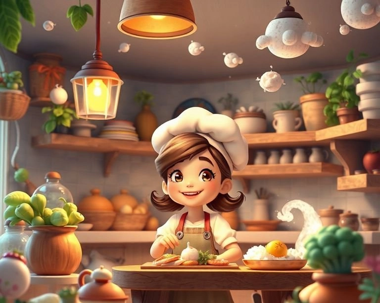 Mutfakta Macera: Aşçının Serüveni Masalı Mutfakta Macera: Aşçının Serüveni Masalı