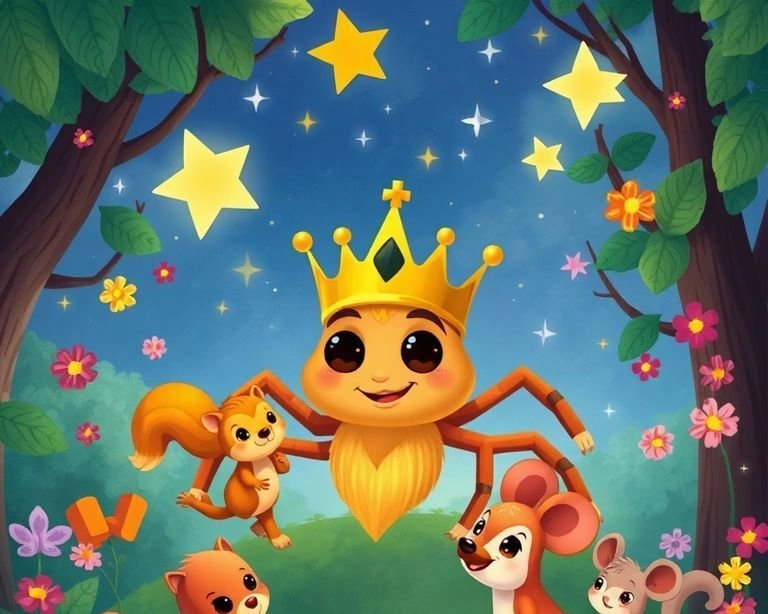 Örümcek Kralı'nın Sırrı Masalı Örümcek Kralı'nın Sırrı Masalı