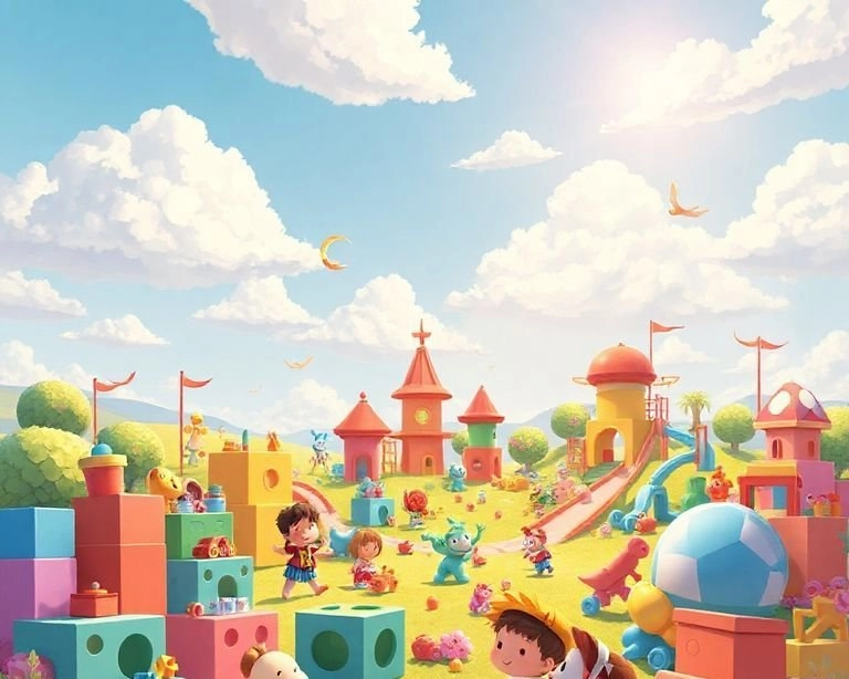 Oyuncaklar Ülkesinde Bir Gün Masalı Oyuncaklar Ülkesinde Bir Gün Masalı