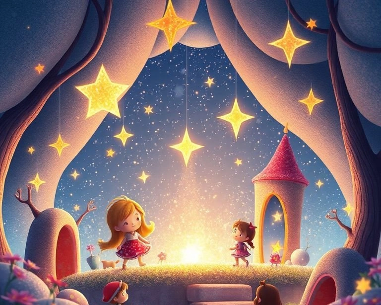 Parlayan Düşler: Yıldız Tozu Masalı Parlayan Düşler: Yıldız Tozu Masalı