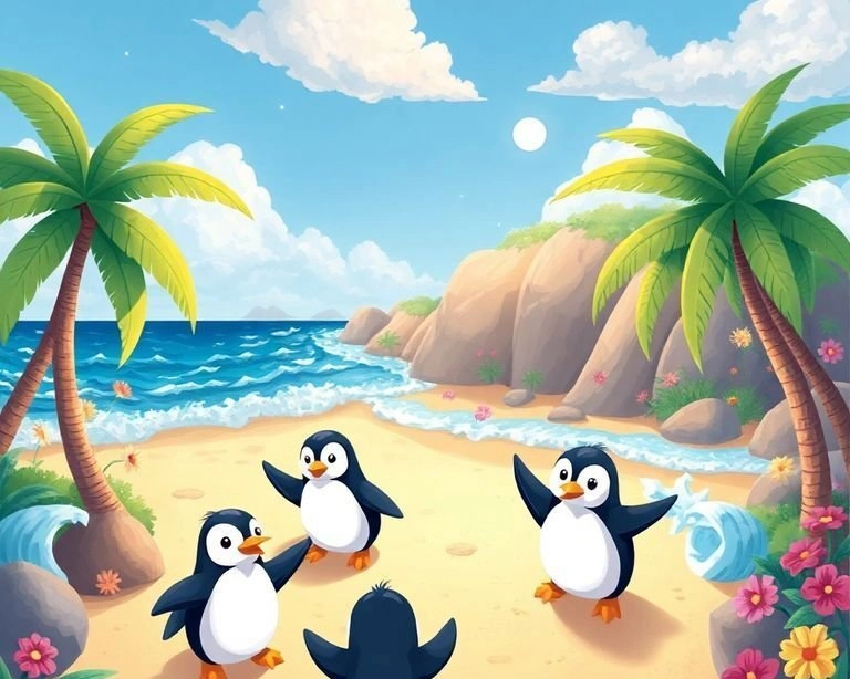 Penguenlerin Mucizeler Adası Masalı Penguenlerin Mucizeler Adası Masalı