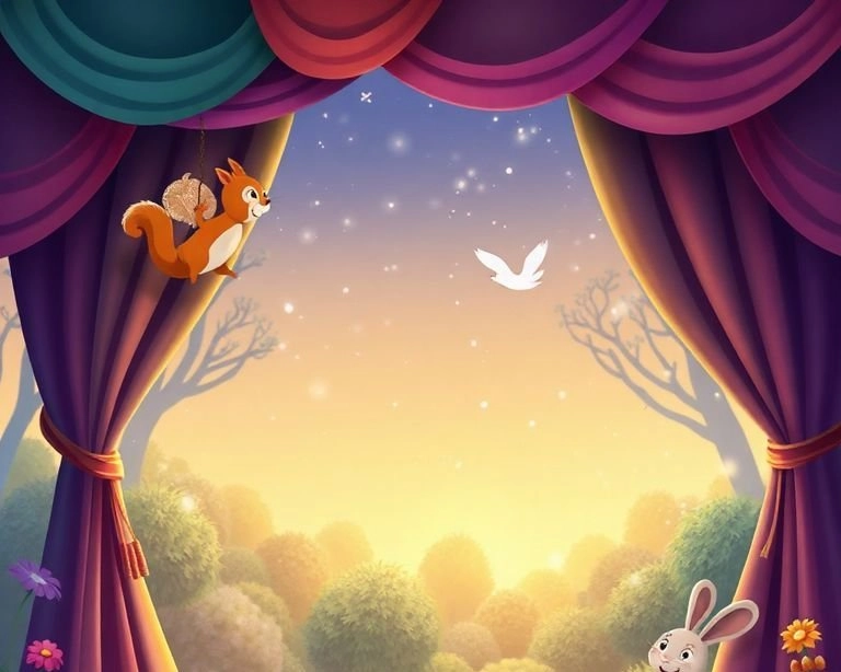 Perdelerin Dansı Masalı