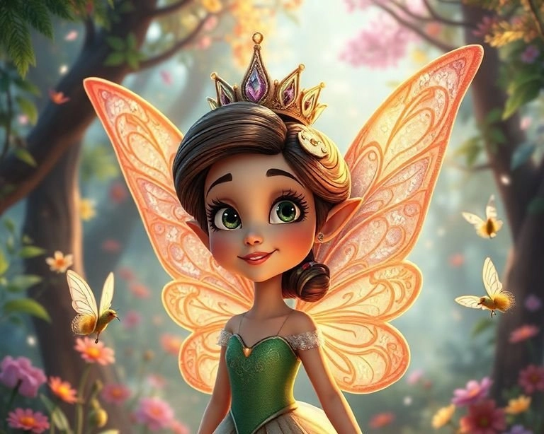 Peri Kraliçesinin Gücü: Cinlerin Öfkesi Masalı Peri Kraliçesinin Gücü: Cinlerin Öfkesi Masalı