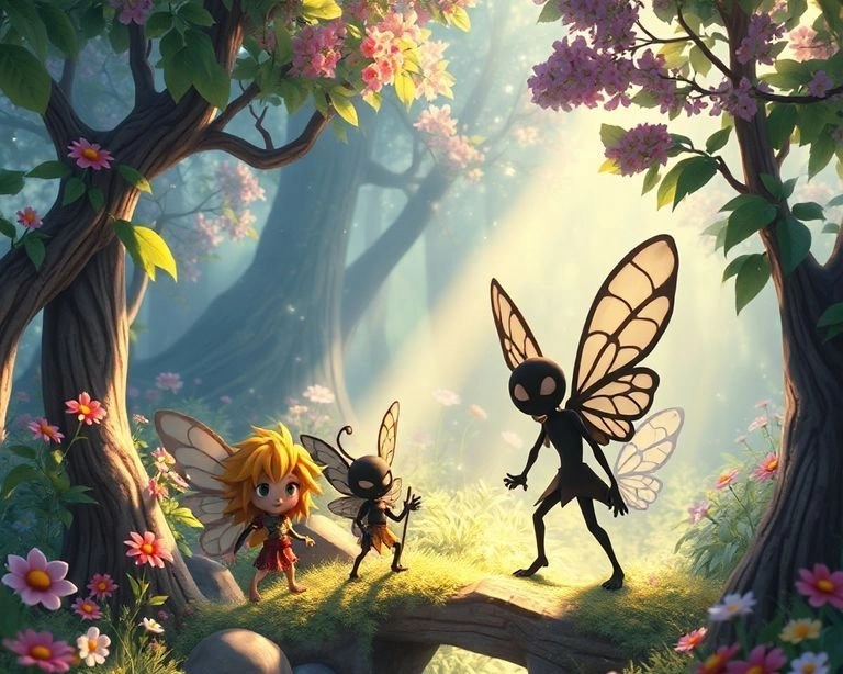 Peri Ülkesindeki Gölge Askerler Masalı Peri Ülkesindeki Gölge Askerler Masalı