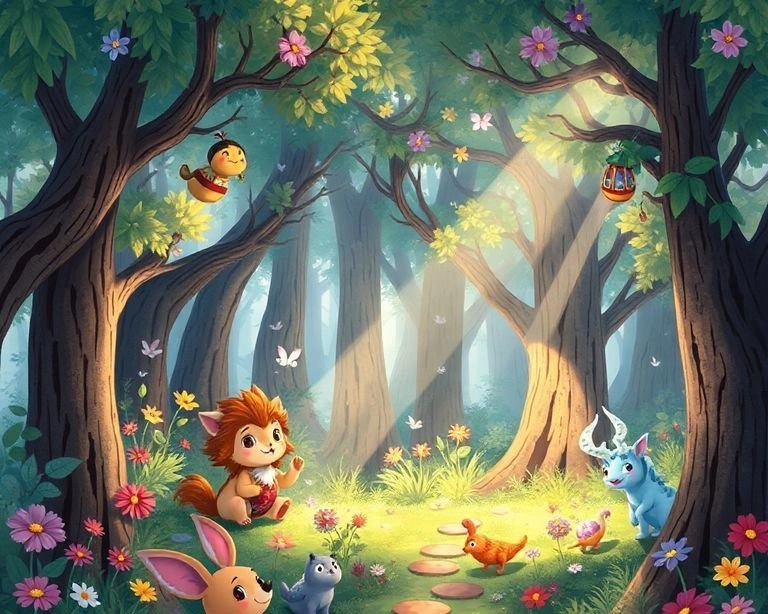 Perili Sözcükler: Tekerleme Ormanı Masalı Perili Sözcükler: Tekerleme Ormanı Masalı