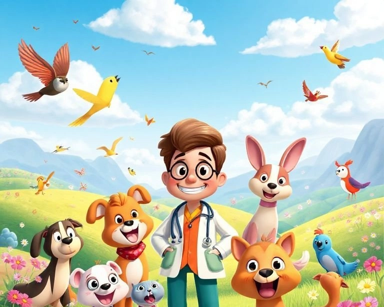 Sağlıklı Yolculuk: Veterinerin Macerası Masalı Sağlıklı Yolculuk: Veterinerin Macerası Masalı