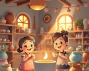 Seramikçi Ustasının Sırrı Masalı Seramik i