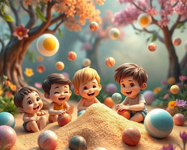 Sevimli Kumaş Topları Masalı Sevimli Kumaş Topları Masalı