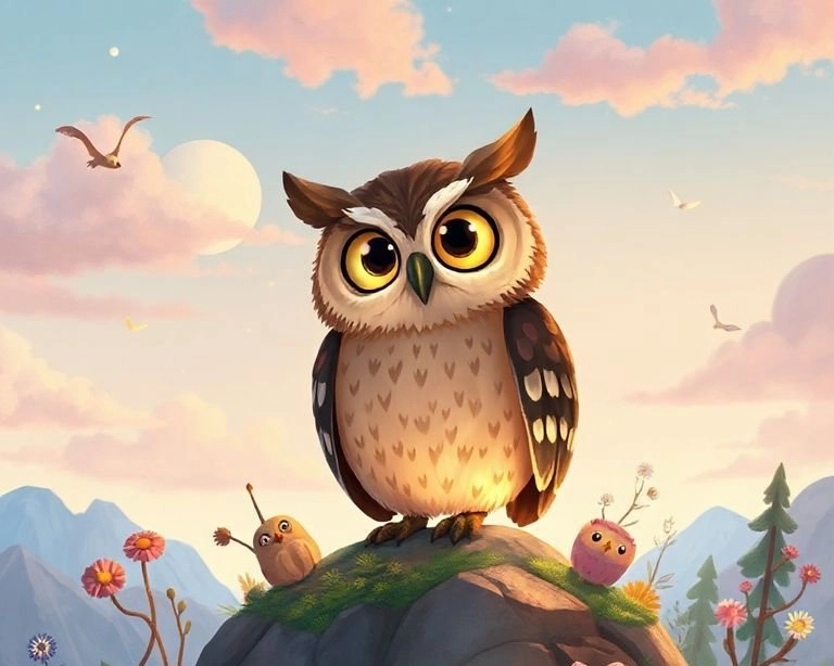 Şifa Dağı'nın Baykuşu Masalı