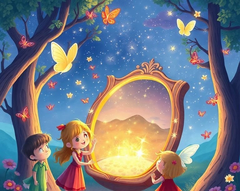 Sihirli Aynanın Gücü Masalı Sihirli Aynanın Gücü Masalı