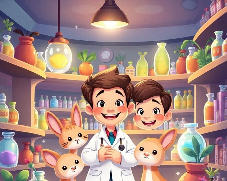 Sihirli Eczane Macerası Masalı Sihirli Eczane Macerası Masalı