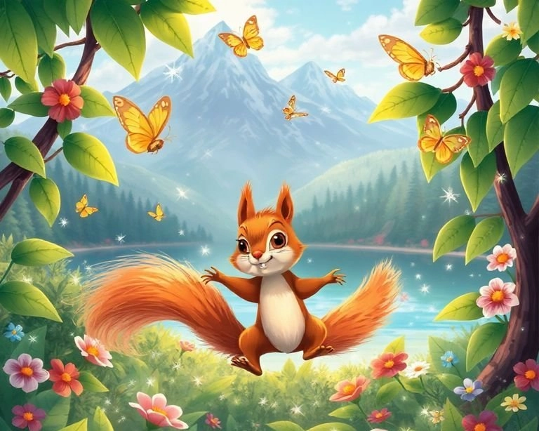 Sincap ile Masal Ormanı Masalı Sincap ile Masal Ormanı Masalı