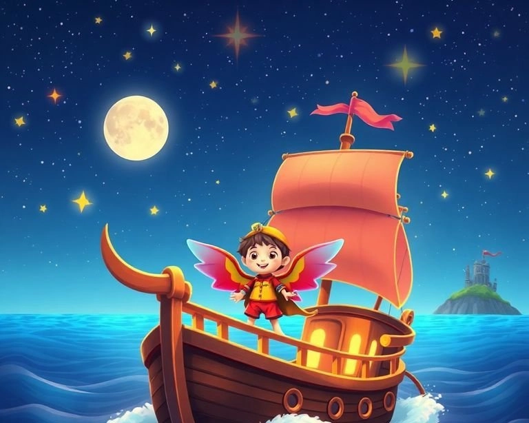 Siyah Gemi'nin Gümüş Kanatları Masalı