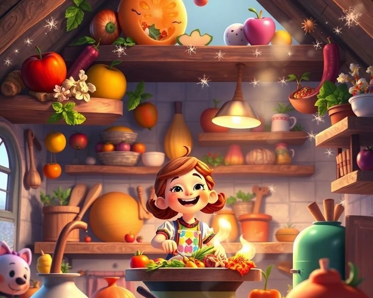 Tarifin Büyüsü: Şef'in Macerası Masalı Tarifin Büyüsü: Şef'in Macerası Masalı