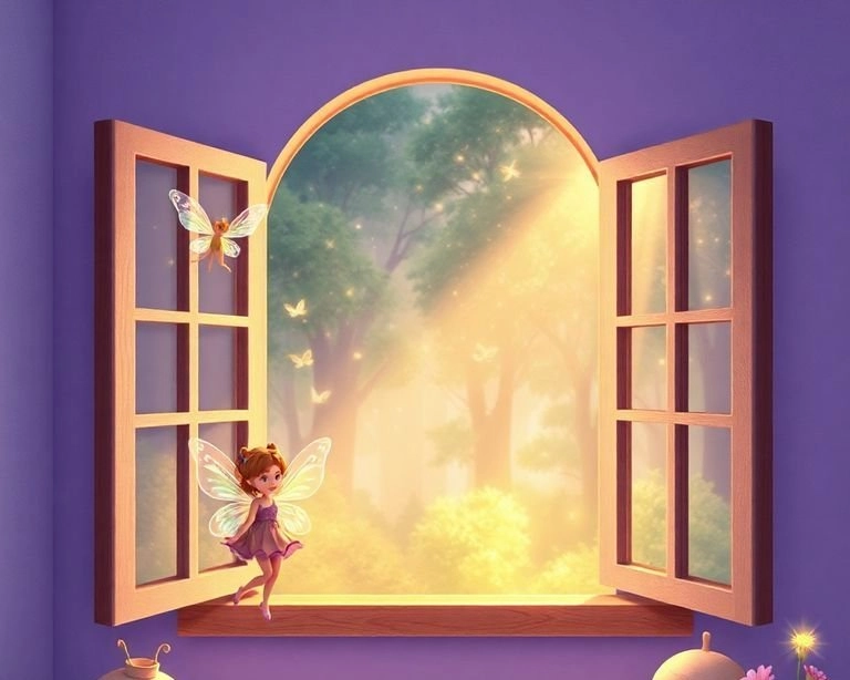 Toz Perileri ve Pencere Masalı Toz Perileri ve Pencere Masalı