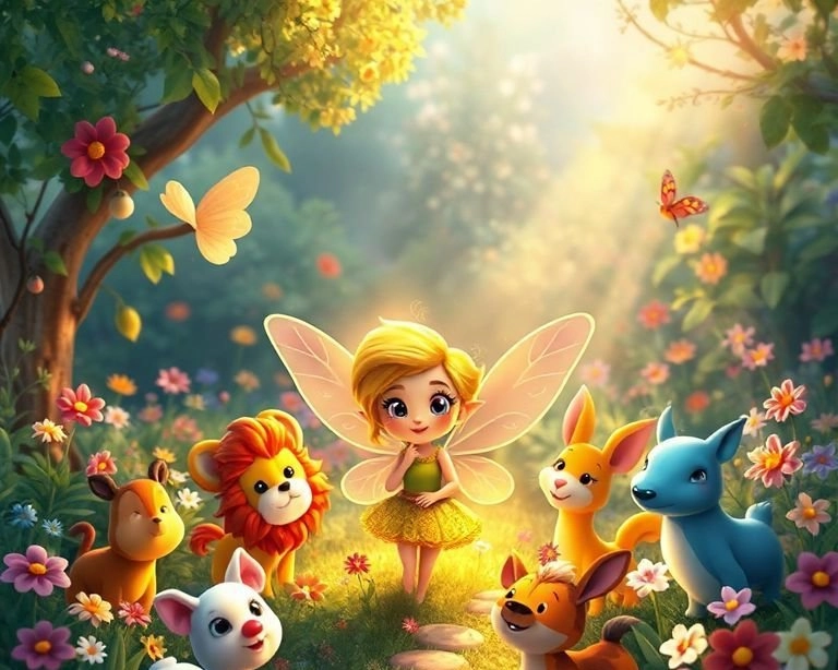 Uçan Fırça ve Masal Diyarı Masalı