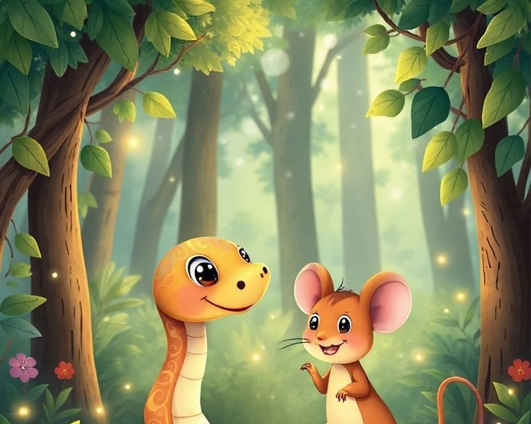 Yılanın Arkadaşlığı: Kurtarıcı Fare Masalı Yılanın Arkadaşlığı: Kurtarıcı Fare Masalı