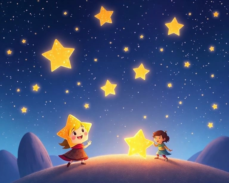 Yıldızların Yolculuğu: Yıldız Tozu'nun Serüveni Masalı Yıldızların Yolculuğu: Yıldız Tozu'nun Serüveni Masalı