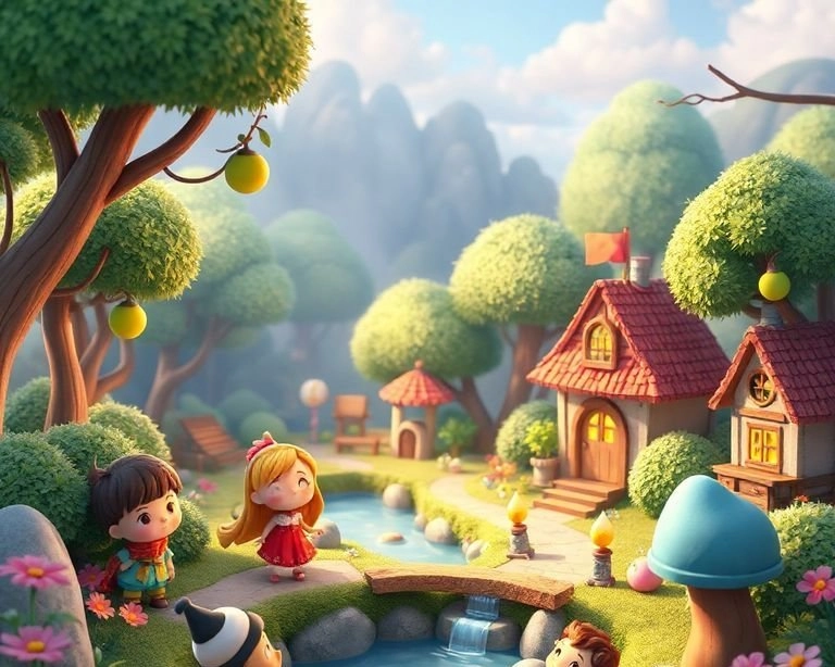 Yolculuğun Büyüsü: Sihirli Yol'un Macerası Masalı Yolculuğun Büyüsü: Sihirli Yol'un Macerası Masalı