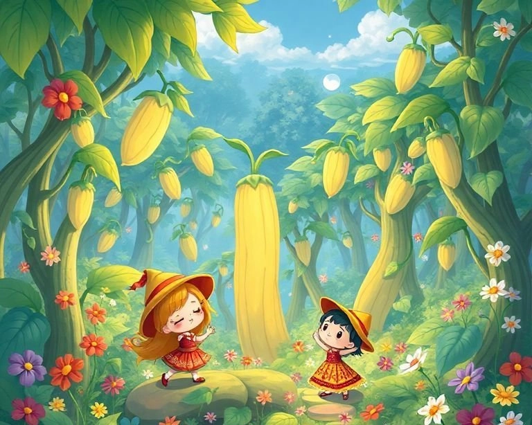 Zamanın Kayboluşu: Sihirli Fasulye Macerası Masalı Zamanın Kayboluşu: Sihirli Fasulye Macerası Masalı