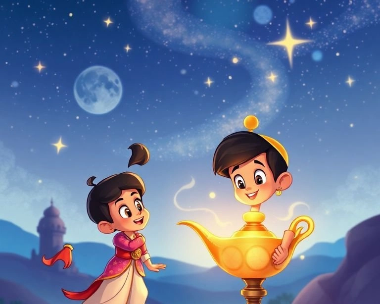Aladdin ve Cini Masalı