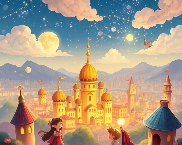 Altın Şehir Macerası Masalı Altın Şehir Macerası Masalı