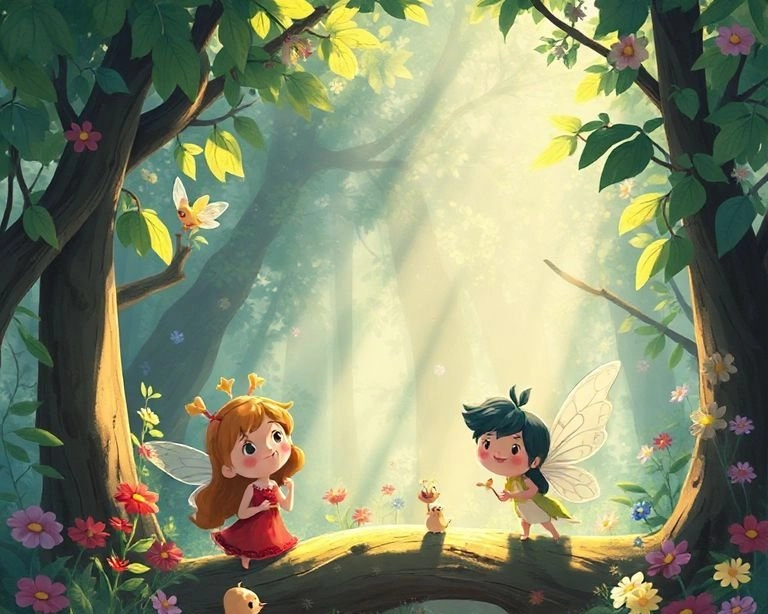 Ardıç Kuşu'nun Peri Dostları Masalı Ardıç Kuşu'nun Peri Dostları Masalı