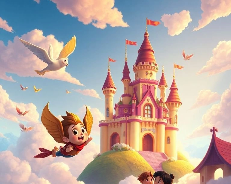 Ardıç Kuşu'nun Uçan Şatosu Masalı Ardıç Kuşu'nun Uçan Şatosu Masalı