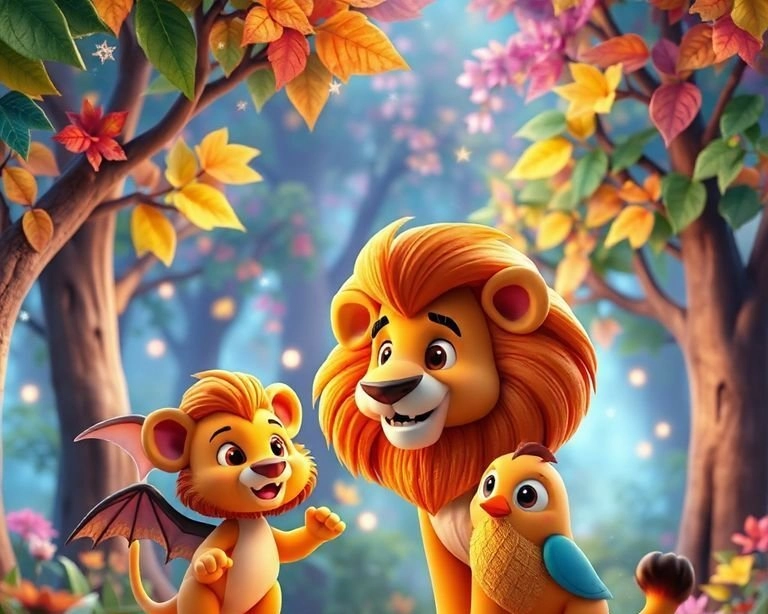 Aslanın Masal Bahçesi Masalı Aslanın Masal Bahçesi Masalı