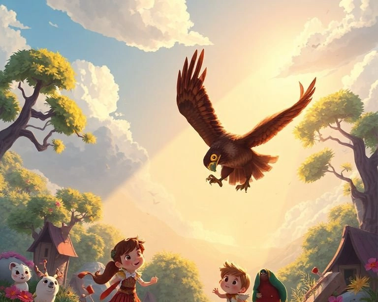 Atmaca'nın Görevi: Köyün Geleceğini Kurtarmak Masalı Atmaca'nın Görevi: Köyün Geleceğini Kurtarmak Masalı