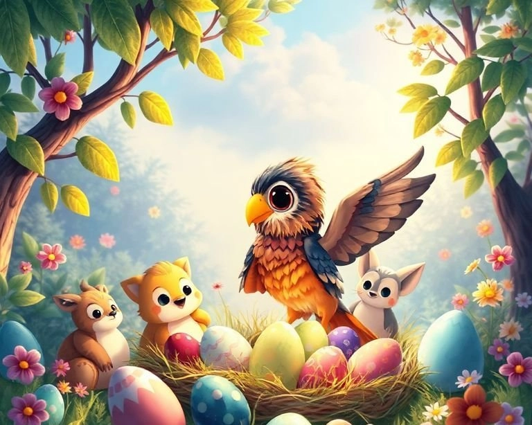 Atmaca'nın Macerası: Kayıp Yumurtaları Bulma Masalı Atmaca'nın Macerası: Kayıp Yumurtaları Bulma Masalı