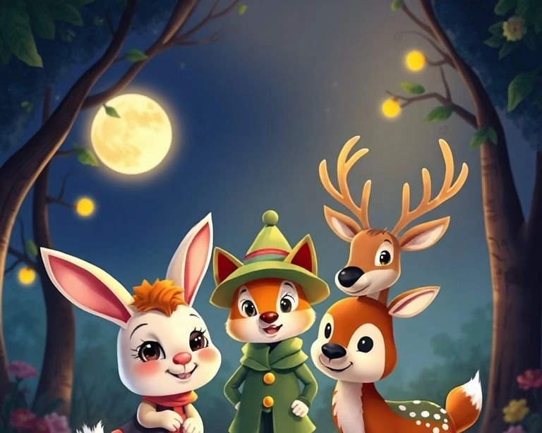 Ay Işığı Altında Gölge Tiyatrosu Masalı